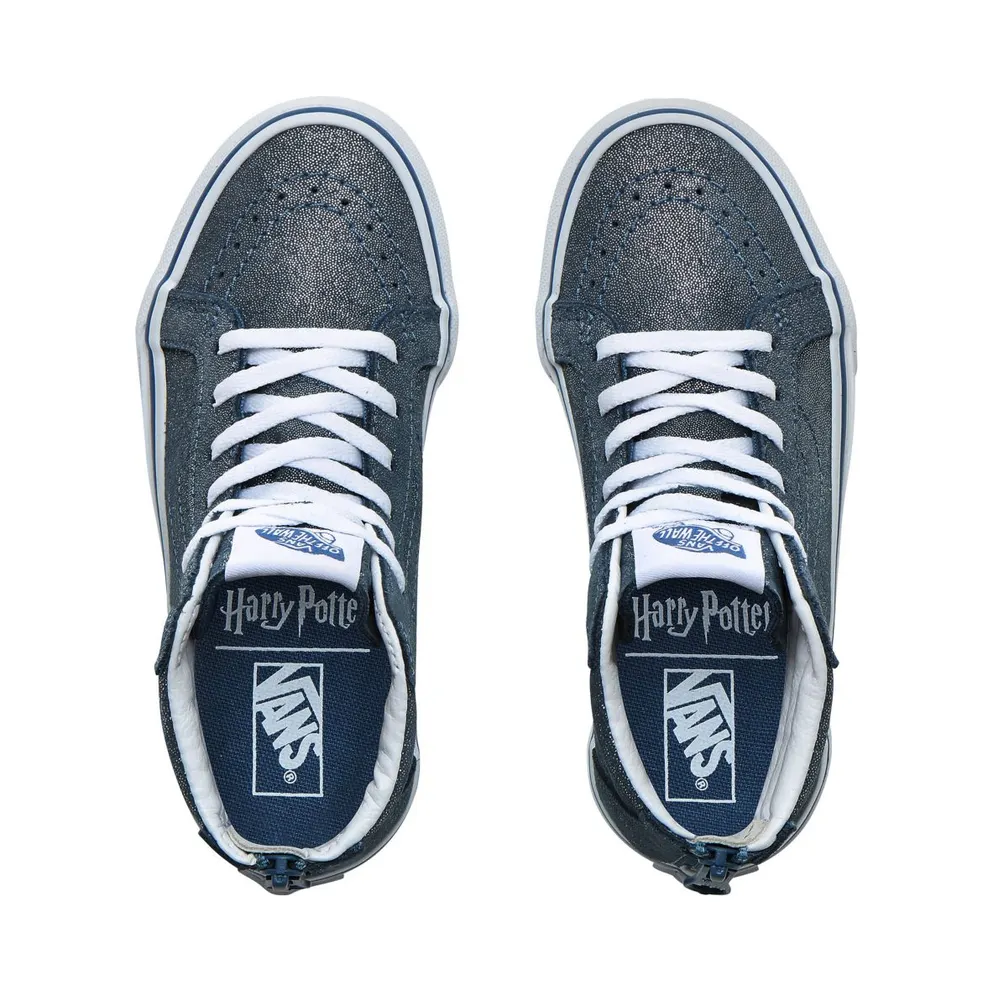 Vans Sk8-Hi Zip Harry Potter Hogwarts Castle (PS) Hogwarts/Metallic (VN0A4BUXV3R)