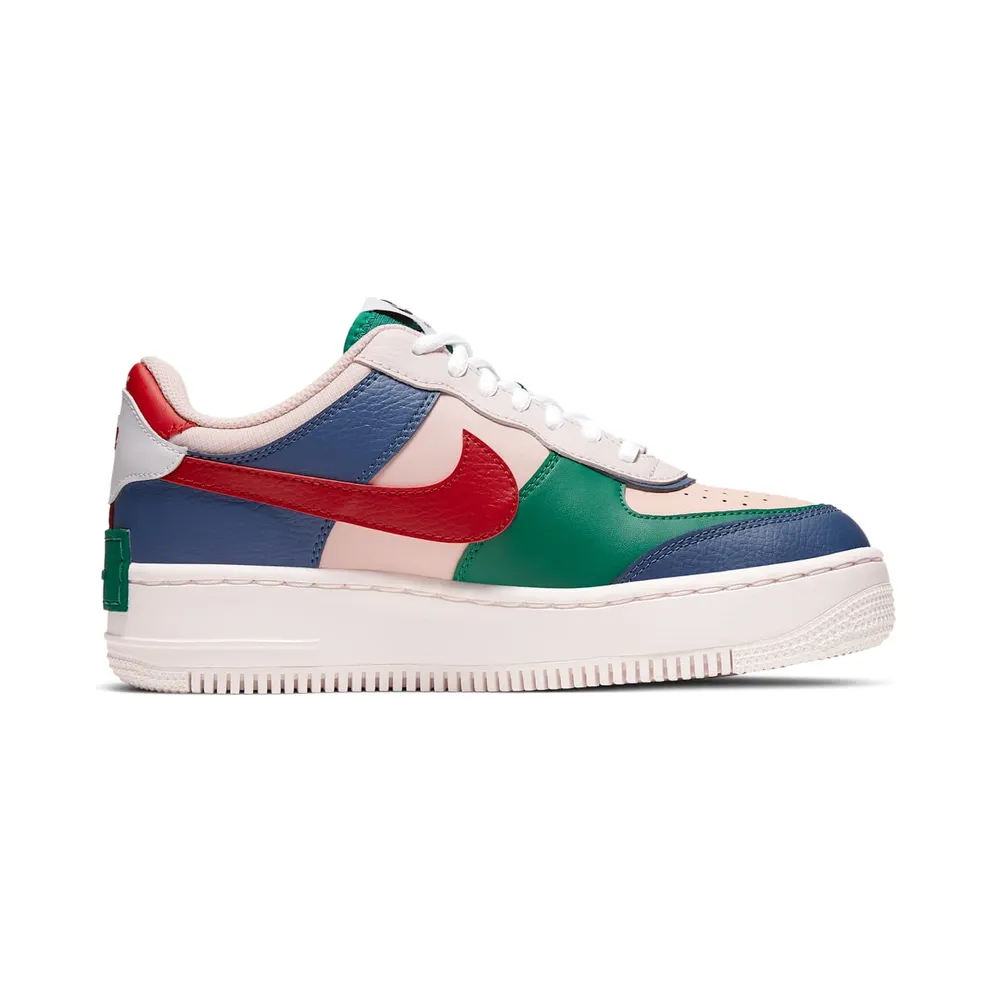 Nike Air Force 1 Shadow Mystic Navy (W) Mystic Navy/White-Echo Pink-Gym Red (CI0919-400)