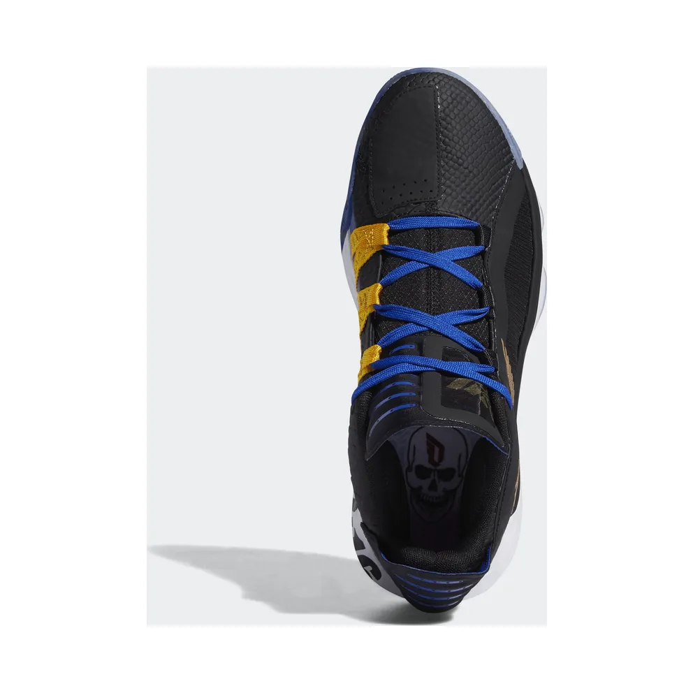 adidas Dame 6 Stone Cold Steve Austin Core Black/Gold Metallic/Team Royal Blue (FU9447)