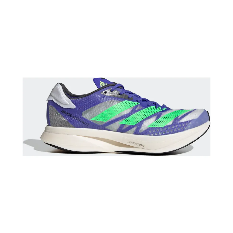 adidas Adizero Adios Pro 2.0 Sonic Ink Screaming Green (FY4082)