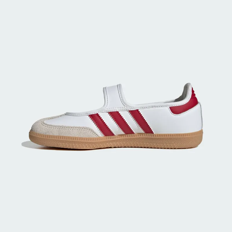 Adidas Samba Jane Kids Cloud White / Team Victory Red / Gum (KJ2658)