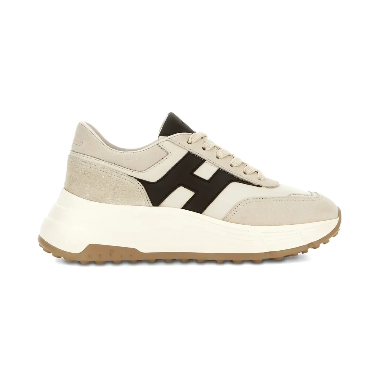 Hogan H669 Hi-Fi sneakers – Beige (HXW6690FR30UI9)