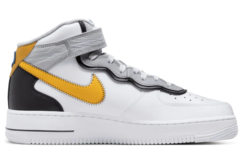 Nike Air Force 1 Mid Athletic Club White Dark Sulfur (DH7451-101)
