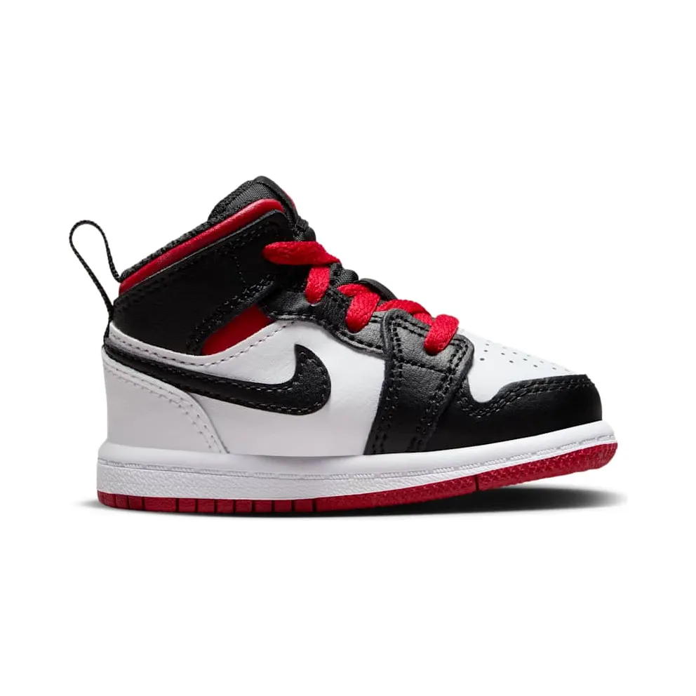 Jordan 1 Mid TD “White / Black / Gym Red” (DQ8425-106)