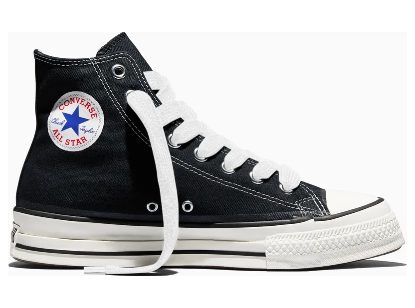 Sneakers Converse Chuck Taylor Throwback HI Black/ Vintage White/ Red (A19079C)