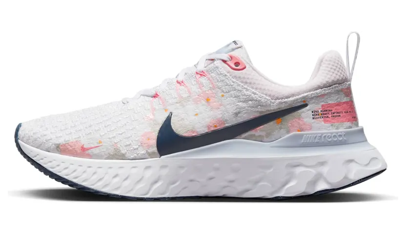 Nike React Infinity Run Flyknit 3 Premium Floral Watercolor (FD4151-100)