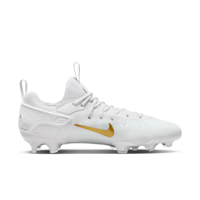 Nike Huarache 9 Elite Low LAX White Metallic Vivid Gold (FD0089-100)
