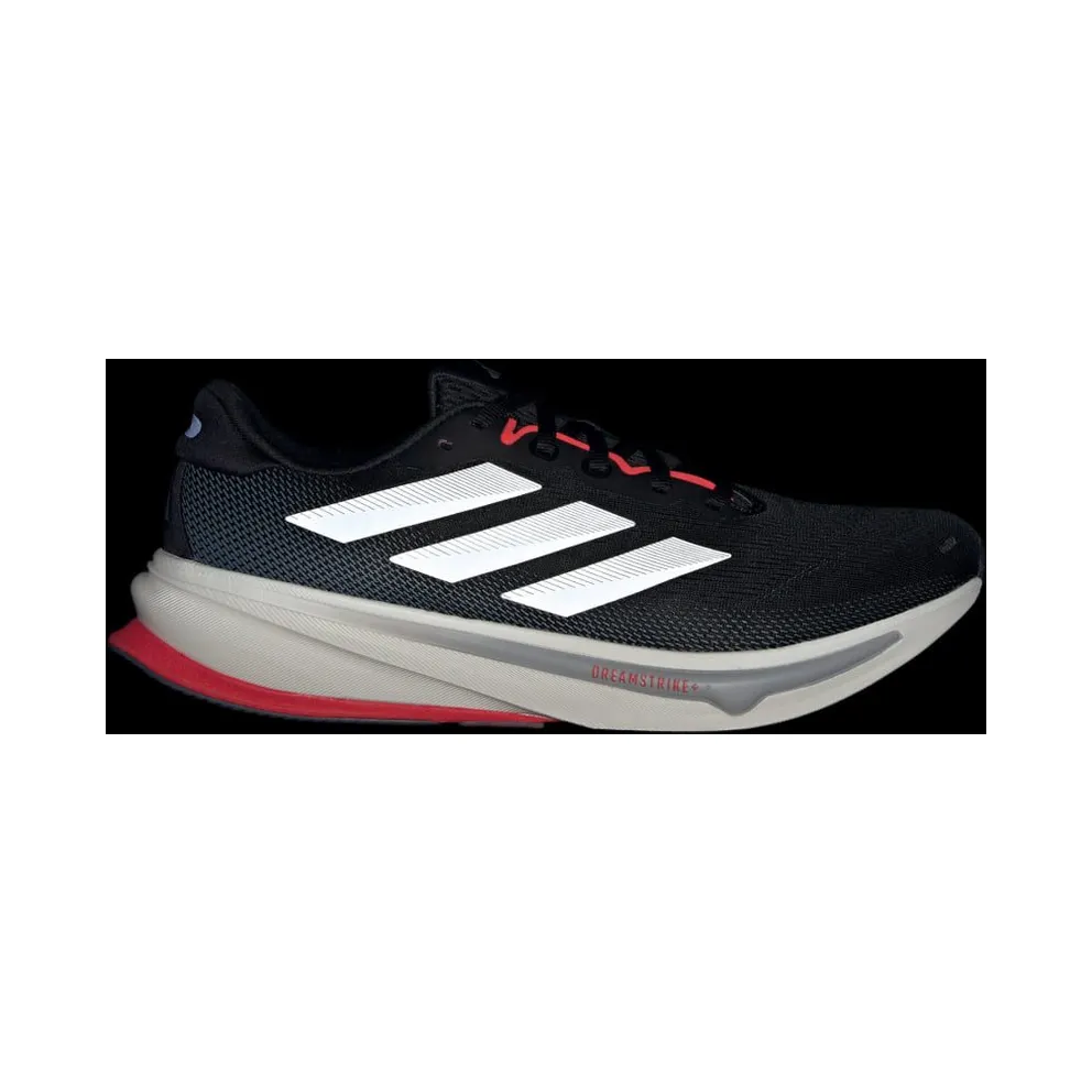 Adidas Supernova Rise 2 Running Shoes Core Black / Halo Silver / Lucid Red (JQ7699)