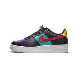 Nike Air Force 1 Low NBA x WNBA “Black / Washed Teal / Court Purple / Gym Red” (DN4178-001)