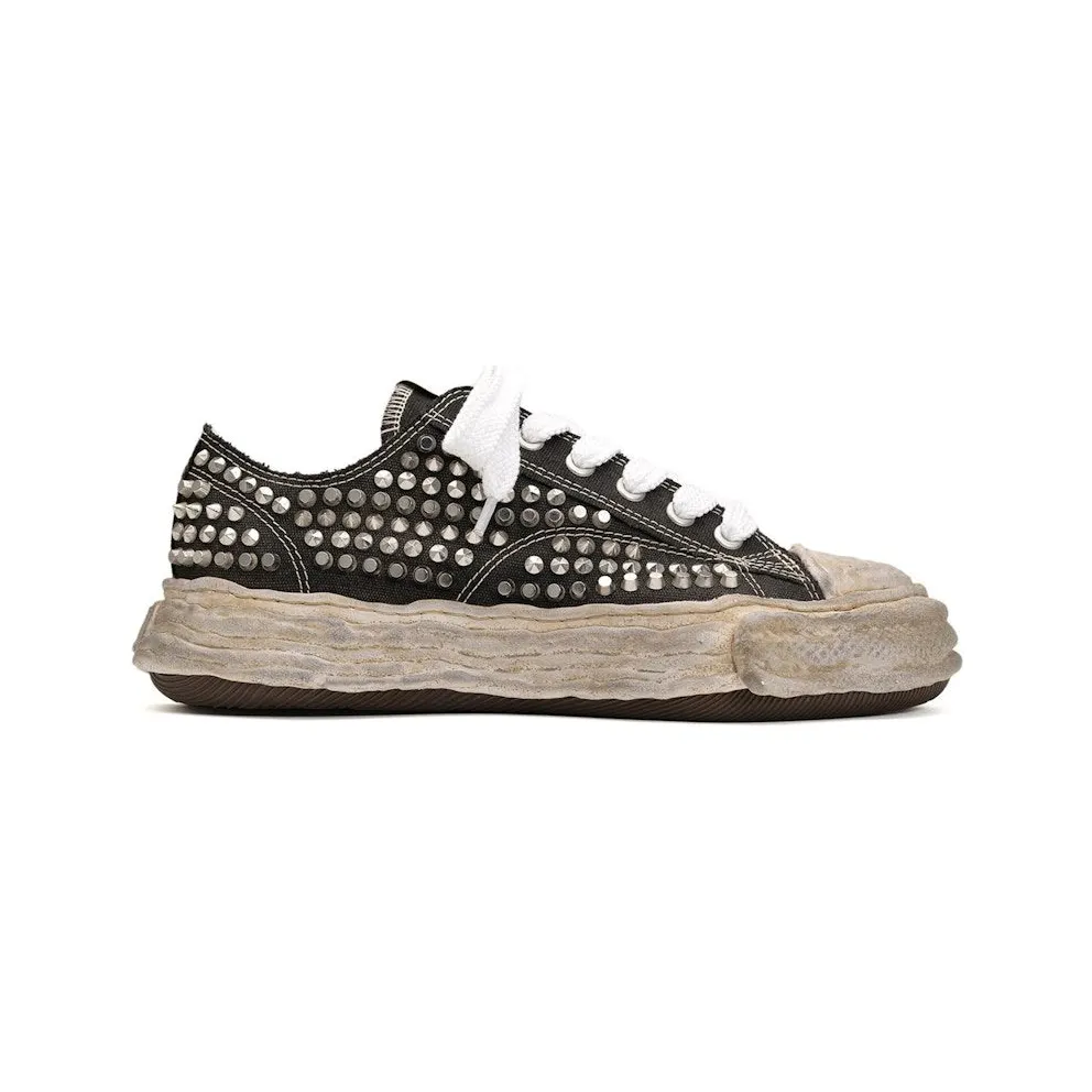 Maison Mihara Yasuhiro Peterson 23 OG Sole Studded Canvas Low Black (A13FW715-BLK)
