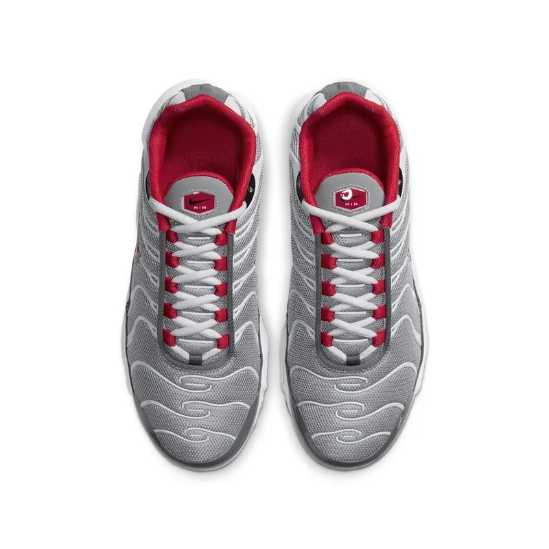 Nike Air Max Plus Particle Grey Iron Grey Fog University Red (CD0609-005)