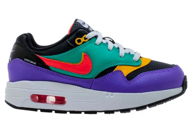 Nike Air Max 1 Game Change Black Kinetic Green (PS)