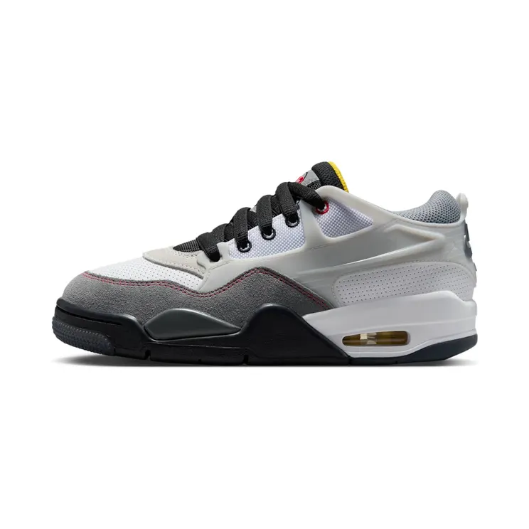 Jordan 4 RM Premium “White / Black / Smoke Grey / Fire Red” (IB8051-100)