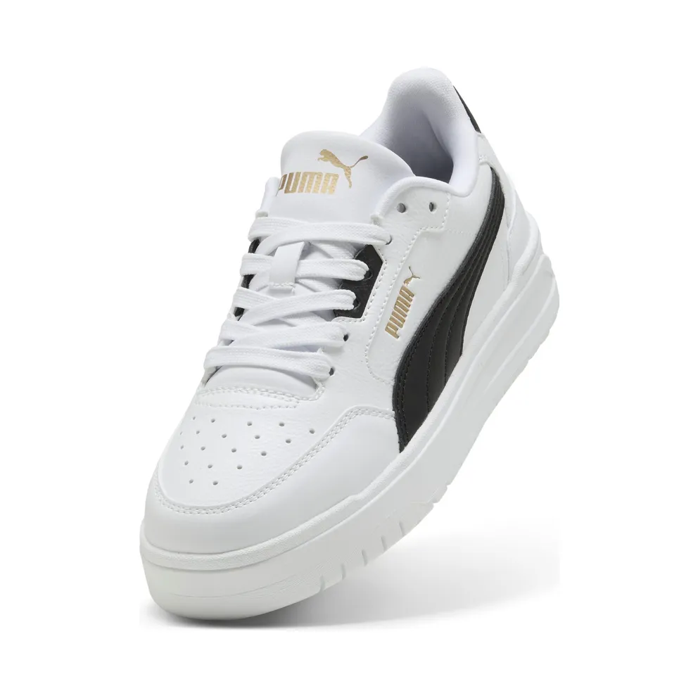 Puma Shuffle Downtown Low “Puma White / Puma Black / Puma Gold” (403739_02)