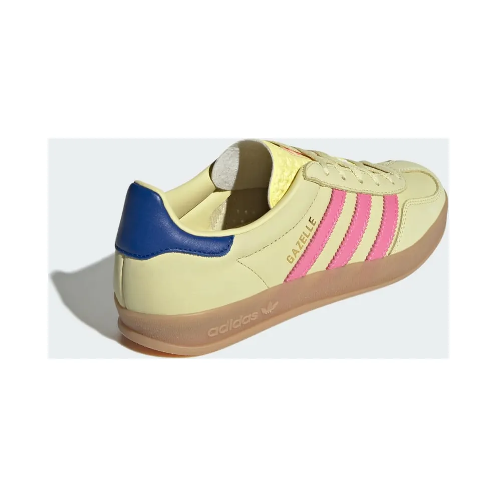 Adidas Gazelle Indoor Powder Yellow / Lucid Pink / Royal Blue (JI2719)