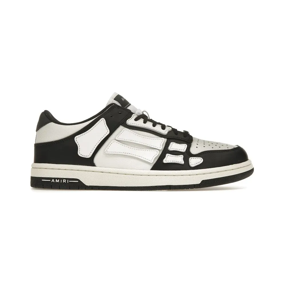 AMIRI Skel Top Low Black White (PXMFS002-004)