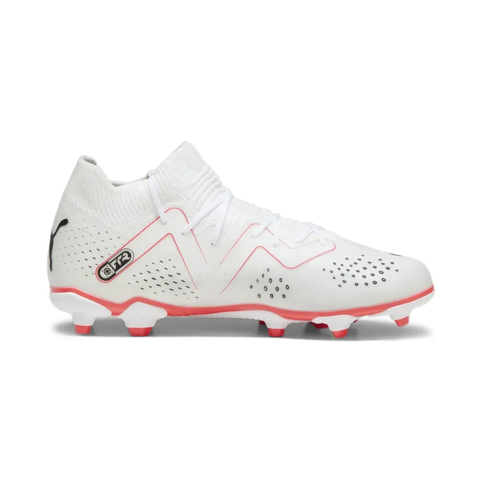 Puma Future Match FG/AG Junior Kids Football Boots, White (107384)