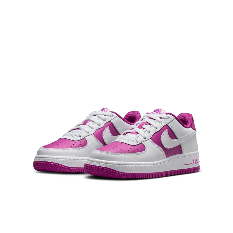 Nike Air Force 1 Low GS “White Hot Fuchsia” (HV0938-100)