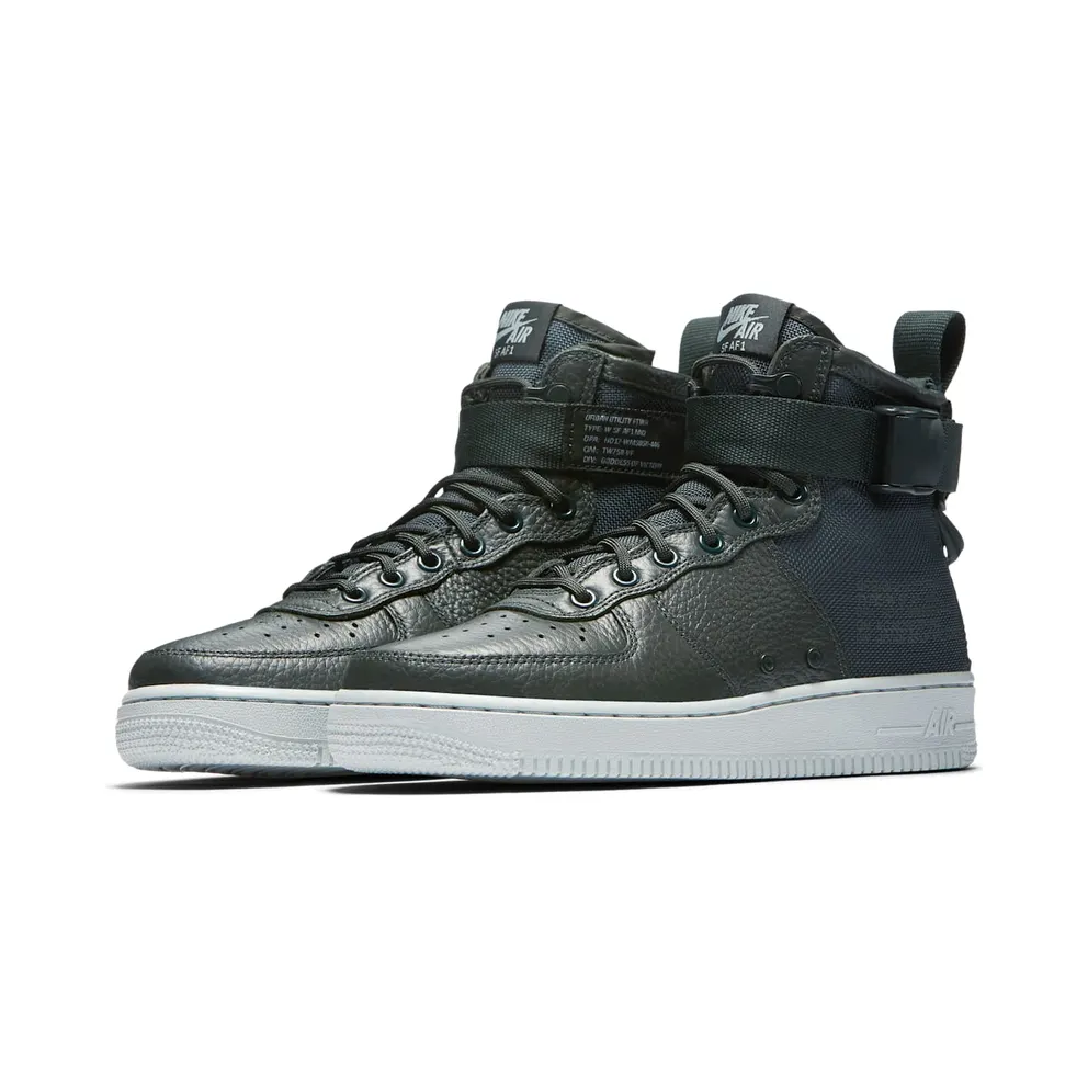Nike SF Air Force 1 Mid Outdoor Green (W) Outdoor Green/Outdoor Green-Light Pumice (AA3966-300)