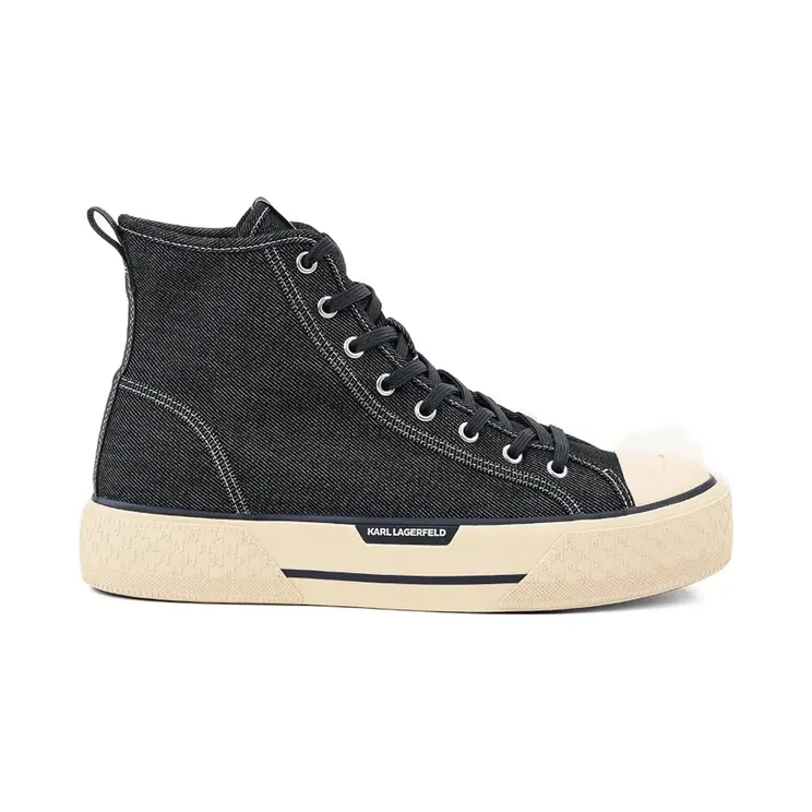 Karl Lagerfeld Jeans-Sneakers -Detail “Black” (KL50455DDAA)