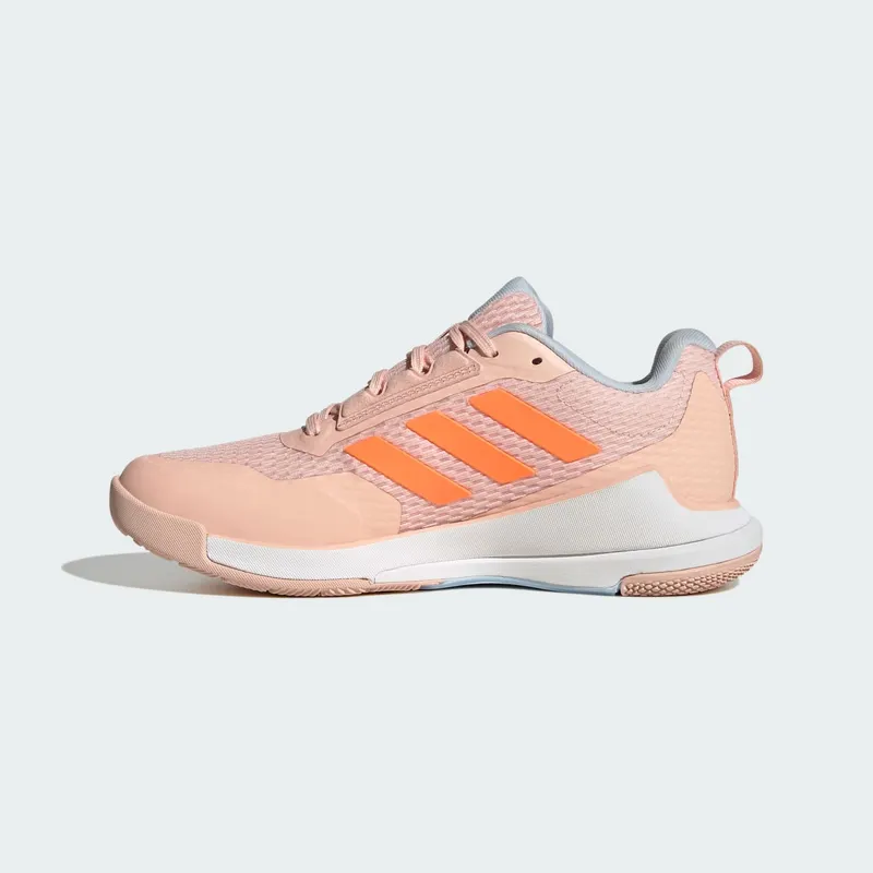Adidas Novaflight 2 Indoor Blush Pink / Lucid Orange / Cloud White (JR9570)