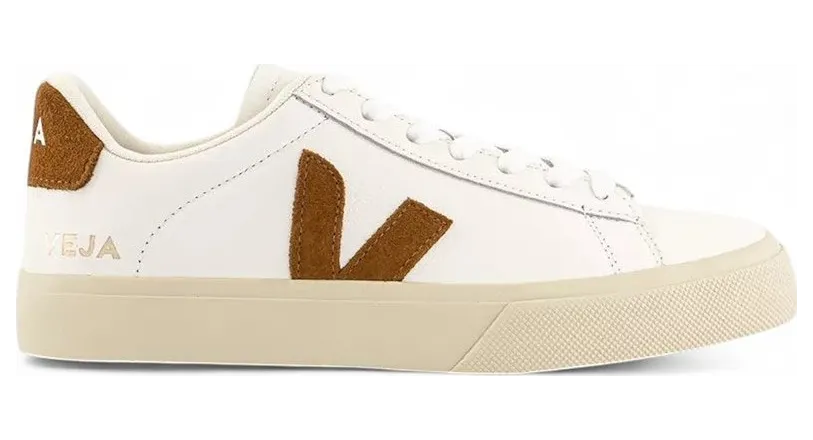Veja Campo Leather White Cognac (CP0521058A)