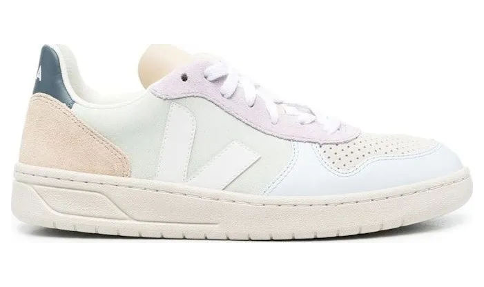 Veja V-10 Suede Jade White Multico (VX0303119)