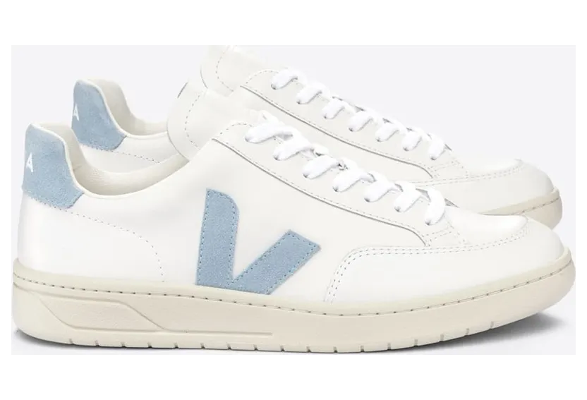 Veja V-12 Extra White / Steel (XD0202787B)