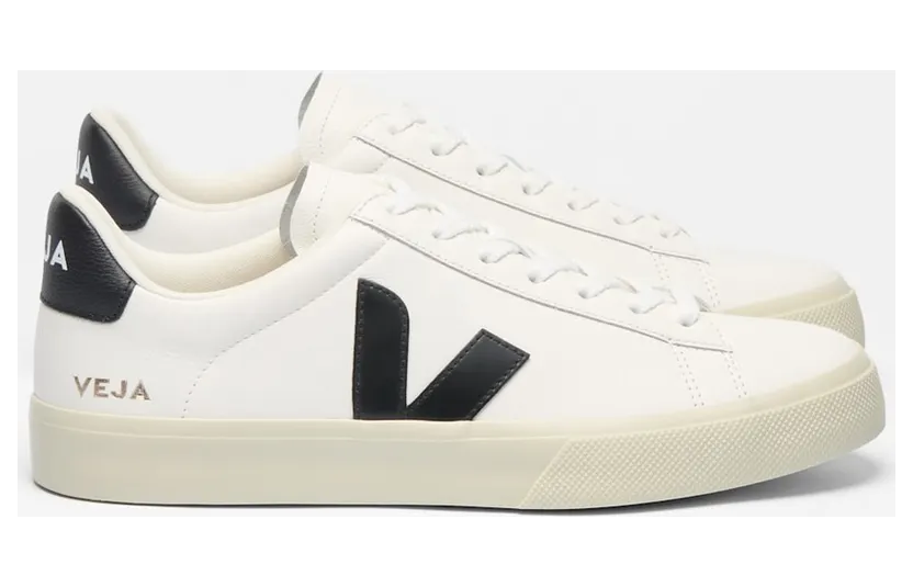 Veja White & Black Campo Sneakers – “White” (CP0501537)