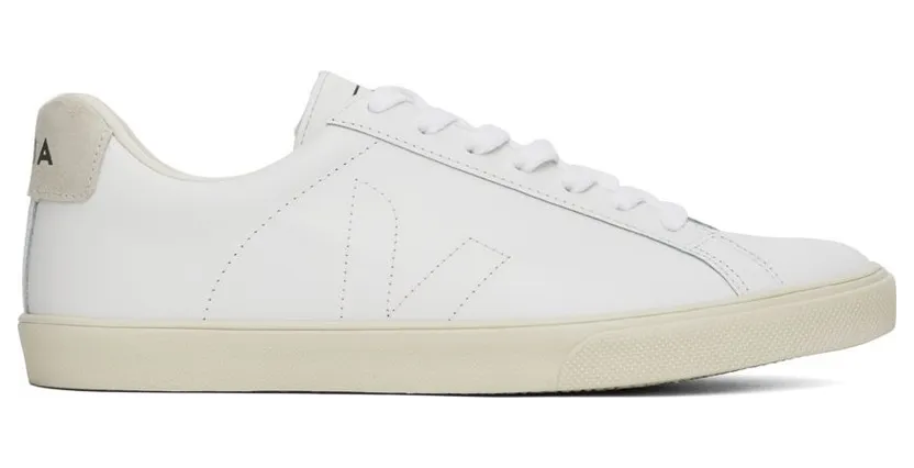 Veja White & Black Esplar Sneakers (EA0200001)