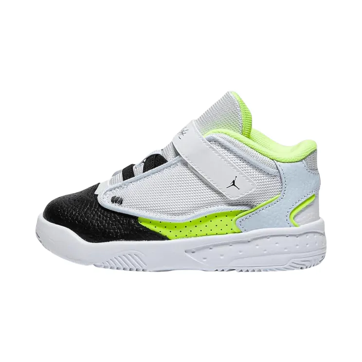 Jordan Max Aura 4 TD “Platinum Tint Volt Blue Tint Black” (DV3177-017)