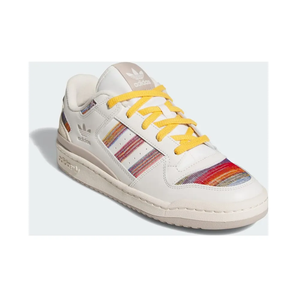 Adidas Forum Low CL “Cloud White Better Scarlet Blue Bird” (JQ2641)