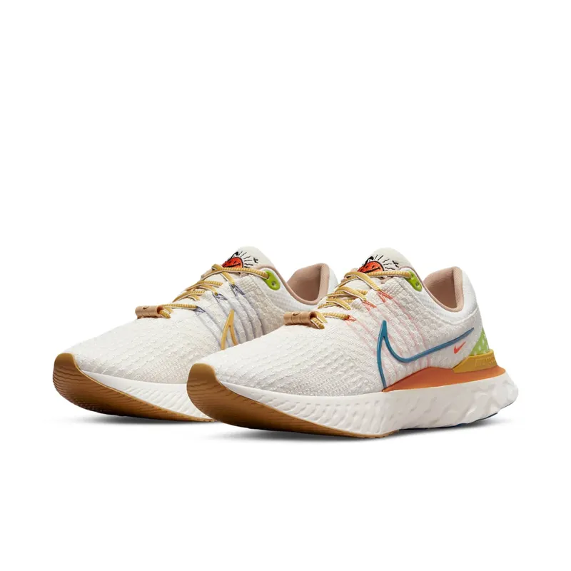 Nike React Infinity Run 3 Flyknit Sun Club Sail Hot Curry (DV1744-141)