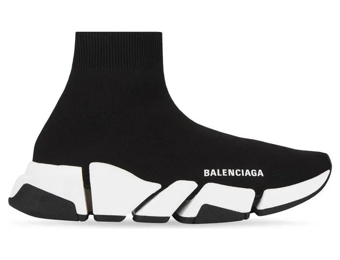 Balenciaga Speed 2.0 Black White (617239W17021015/617239W2DB21015) (2)