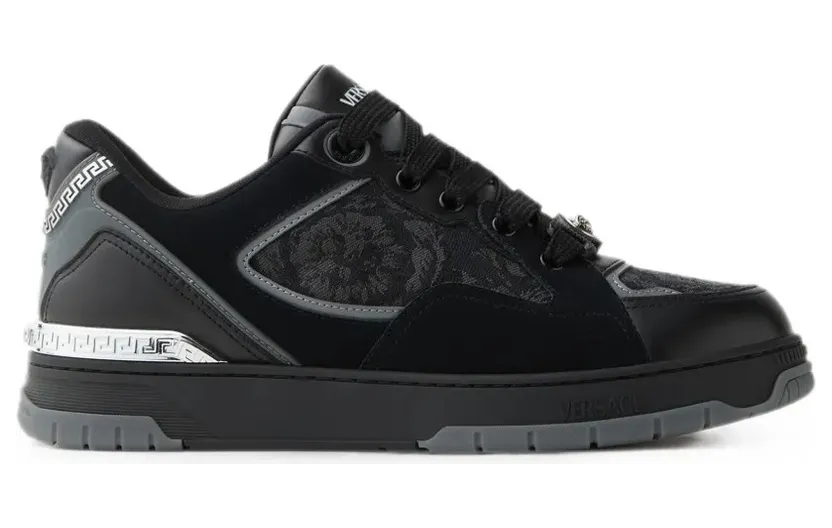 Versace Biggie Basket leren with jacquard – Black (10256551A14764)