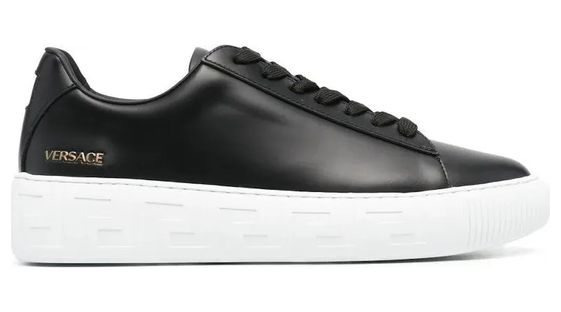 Versace Greca Lace-up Black White (DSU8404-DV50G _D41)