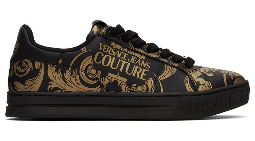 Versace Jeans Couture Black Baroque Court 88 (E71YA3SK4 EZP016)