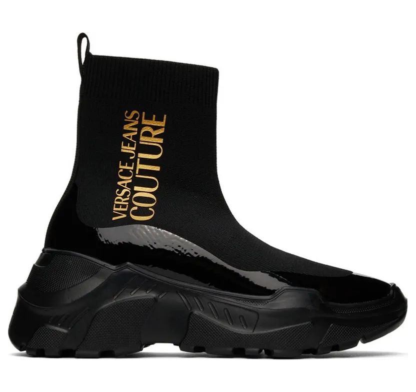 Versace Jeans Couture Black Speedtrack High (E71VA3SC5EZS022)