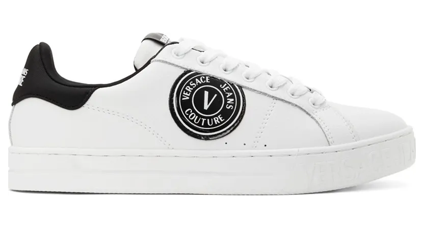 Versace Jeans Couture White 88 V-Emblem Court (E72YA3SK1 EZP101)