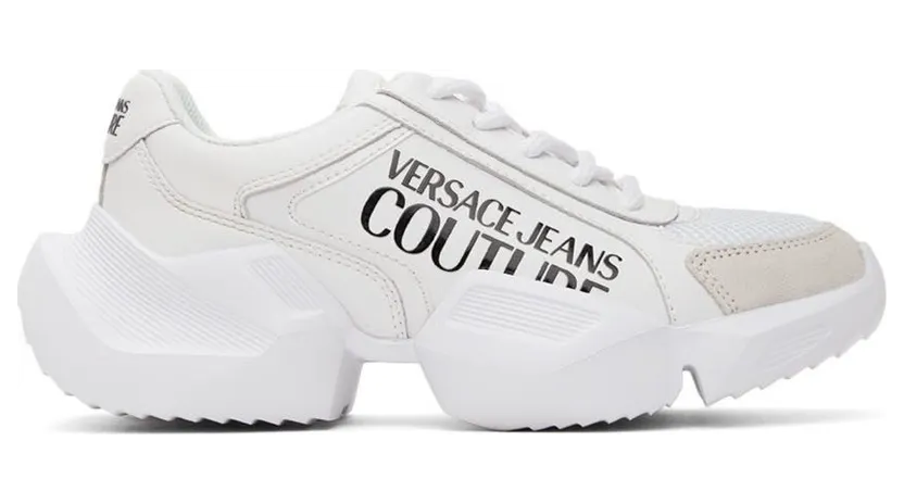Versace Jeans Couture White Gravity Logo Low (E71VA3SU3EZP019)