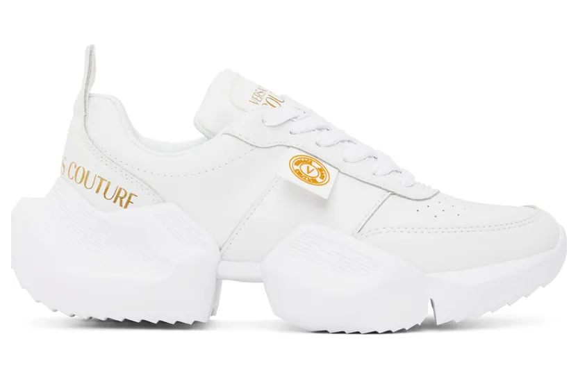 Versace Jeans Couture White V-Emblem Gravity Low-Top (E72VA3SU8EZP013)
