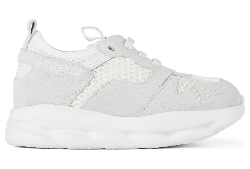Versace Kids White & Grey Chain Reaction 2 (YGX00032_YB00379_YS01)