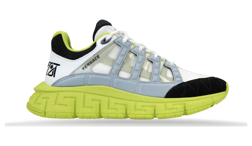 VERSACE Trigreca Fluo “Black/White/Green Fluo” (1020185 6BH60)