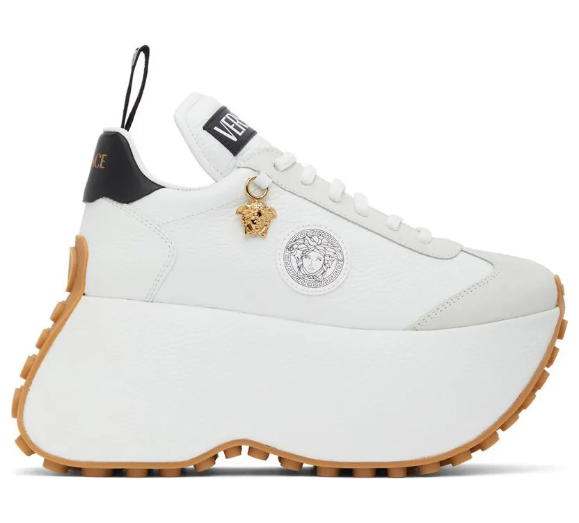 Versace White Triplatform (1004529_1A03184_2W02V)