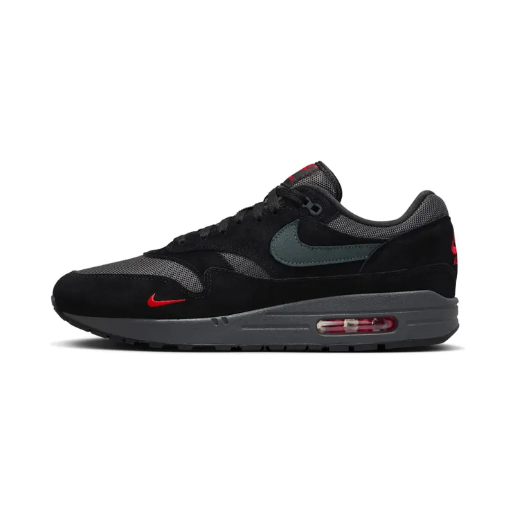 Nike Air Max 1 Bred “Black / University Red / Anthracite” (FV6910-001)