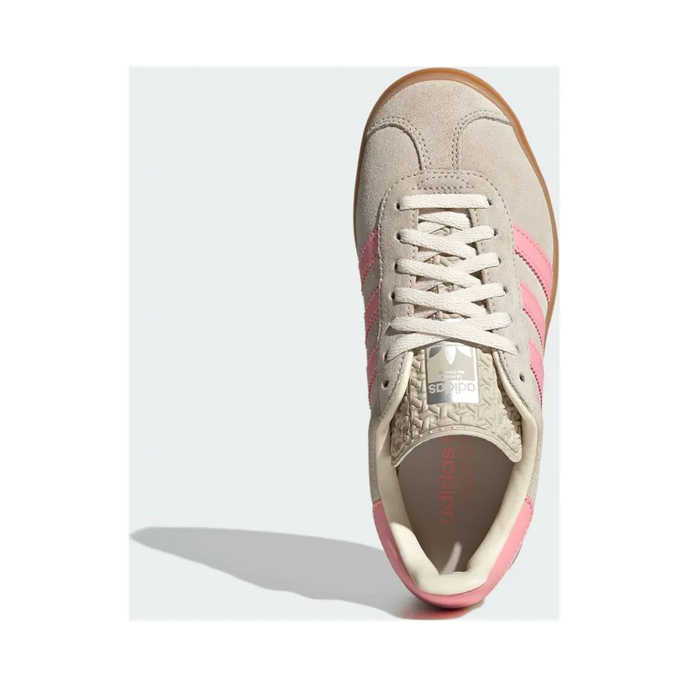 Adidas Gazelle Bold Kids Beige / Semi Pink Spark / Cream White (JQ7409)