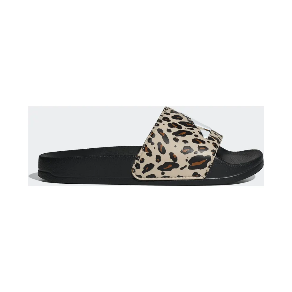 Adidas adilette Shower Logo Badslippers Kids Crystal Linen / Core White / Core Black (IH9586)