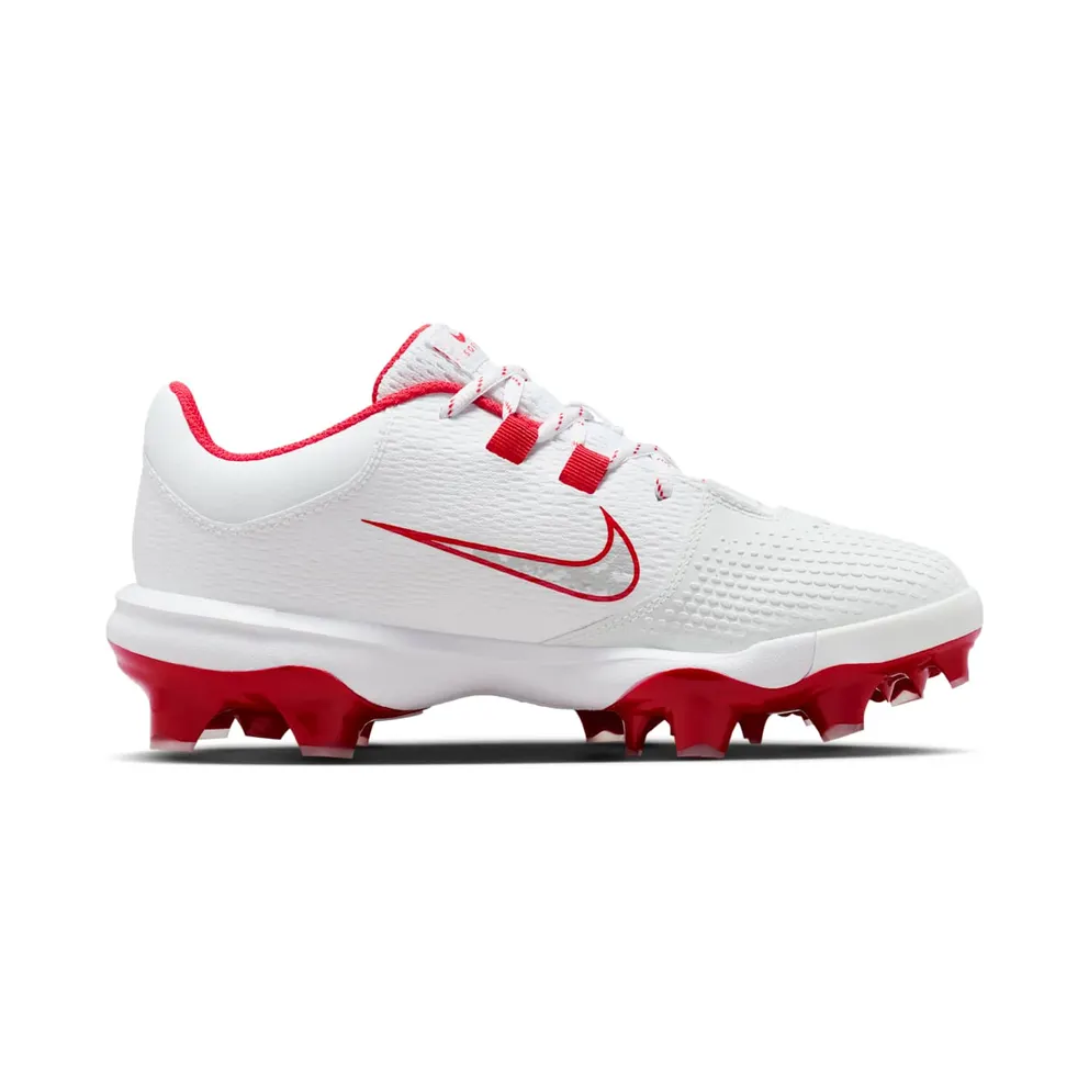 Nike Hyperdiamond 4 Pro MCS White Pure Platinum University Red (FZ0921-104)