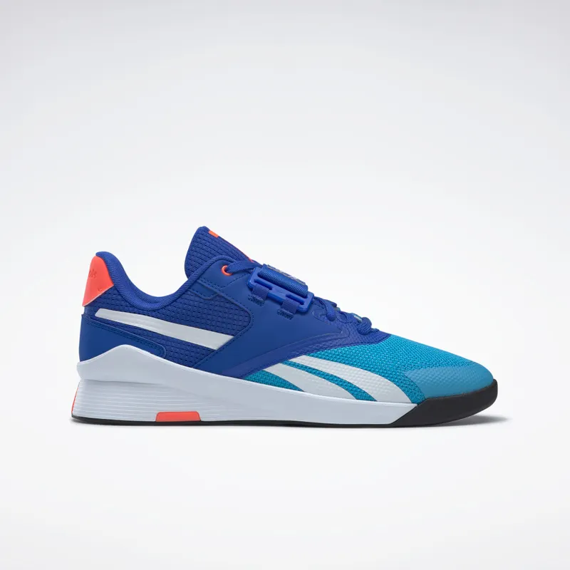 Reebok Lifter PR II Schoenen Radiant Aqua / Court Blue / Cloud White