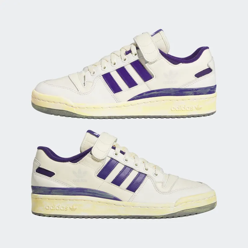 adidas Forum 84 Low AEC Vintage Pack White Purple (HP9542)